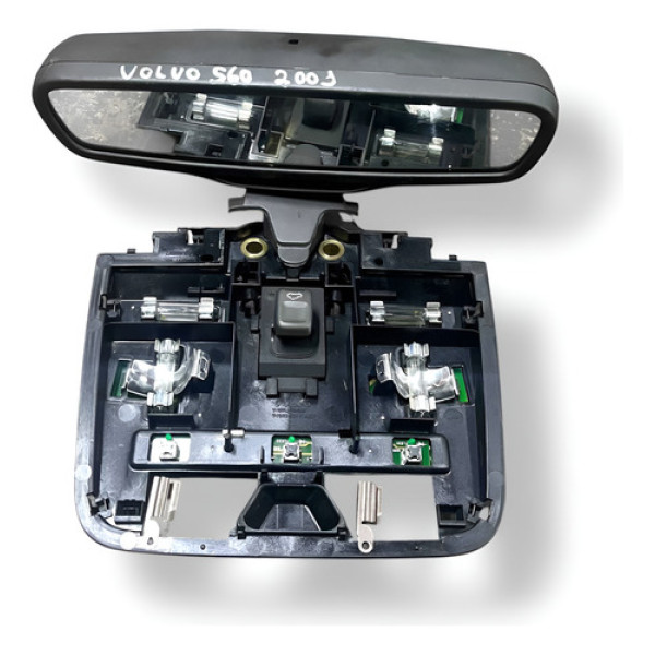 Retrovisor Interno C/ Suporte  Volvo S60 2001 2002 015469