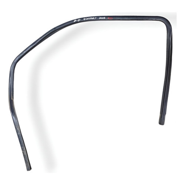 Borracha Porta Dianteira Direita Ford Ecosport 1.6 2006/2007 Preto