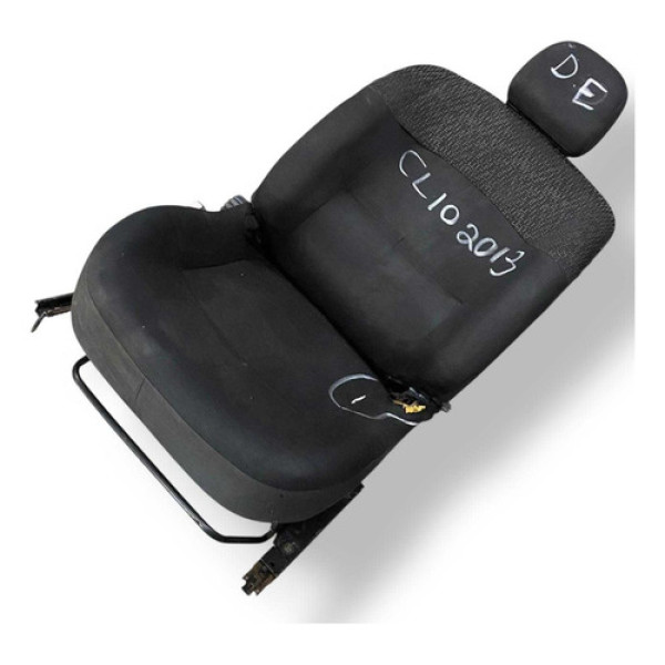 Banco Dianteiro Esquerdo C/detalhe Renault Clio 2011 2012 Preto