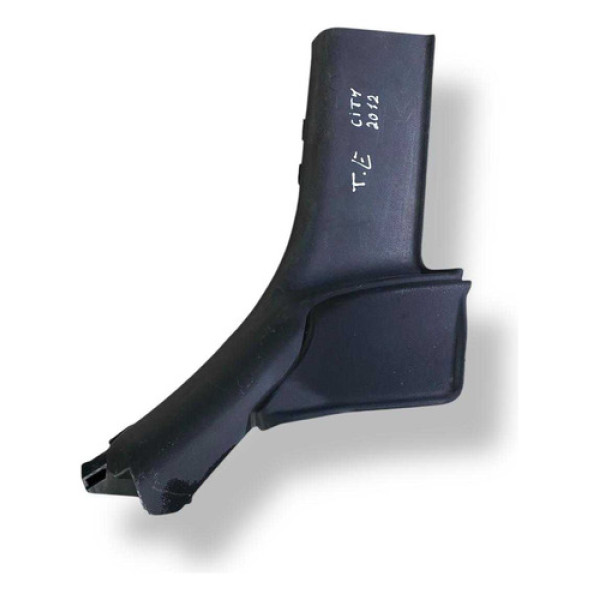 Acabamento Soleira Traseira Esquerda Honda City 12 84261tm6 Preto