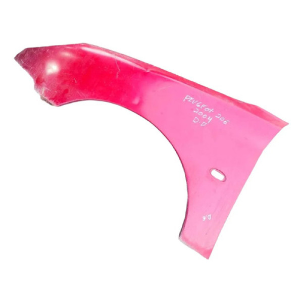 Paralama Dianteiro Esquerdo Peugeot 206 2001 2002 2003 2004