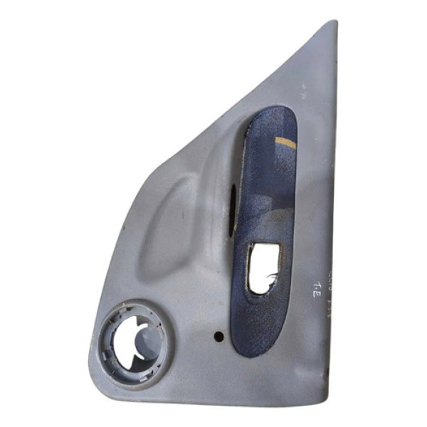 Forro Porta Traseira Esquerda Renault Clio 2001 7700435046 Cinza E Azul Escuro