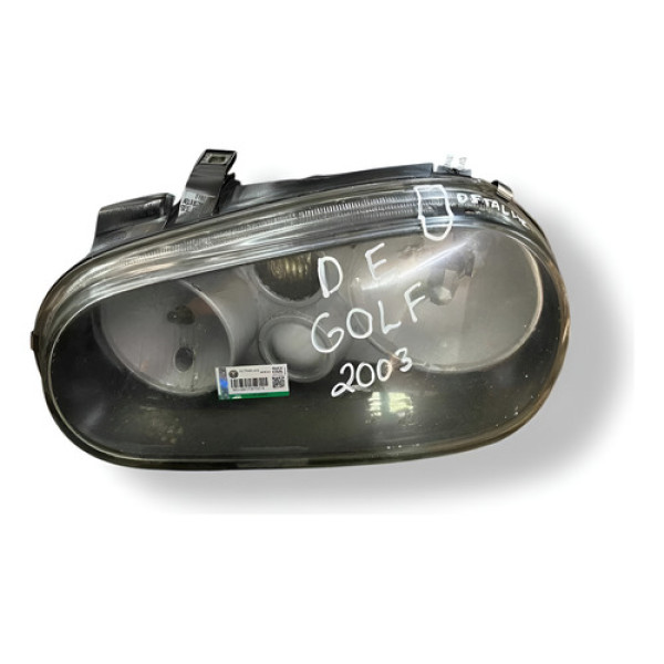Farol Diant Esquerdo C/detalhe Vw  Golf 1.6 2003  96431700l Esquerdo/motorista