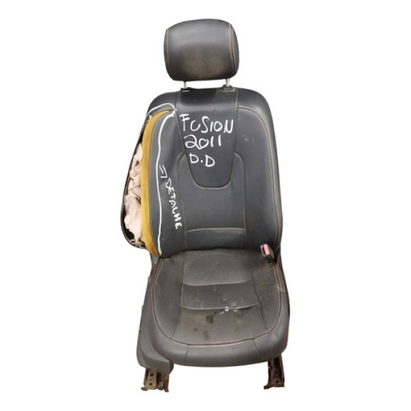 Banco Dianteiro Direito Ford  Fusion 2.5 2011 Com Detalhe Prateado