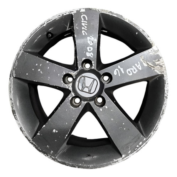 Roda Avulsa Liga Aro 16 Honda Honda Civic Lxs 1.8 2008 Cinza