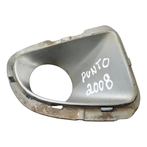 Grade Farol Milha Fiat Punto 2007 2008 2009 2010 100171719 - Preto - Ambos Lados