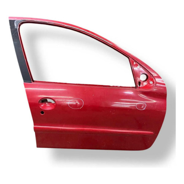 Porta Dianteira Direita 207 2008 2009 2010  A 14 Detalhe Dianteira Direita Vermelho