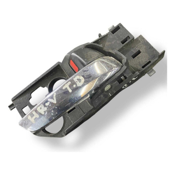 Maçaneta Interna Porta Traseira Direita Honda Hr-v 2016/2018 Prateado Traseira