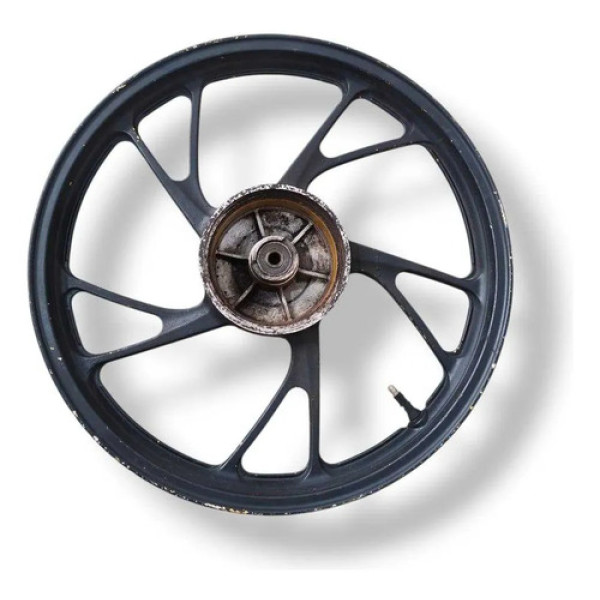 Roda Pé Galinha Dianteira Honda Cg Titan 125 2002 2003 2004 Preto