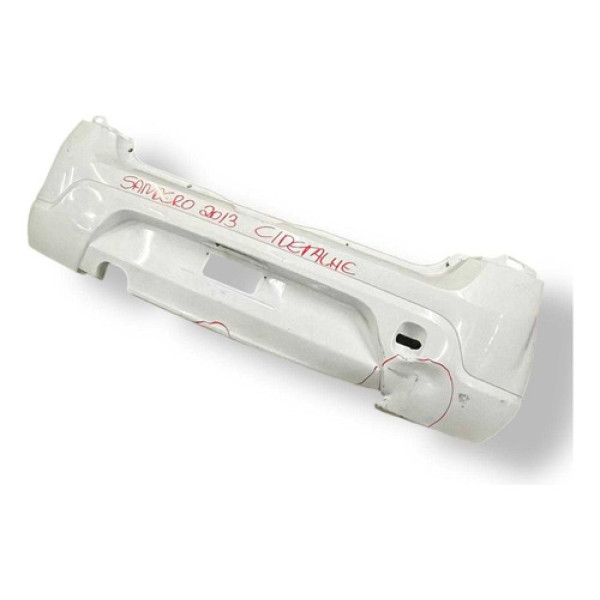 Parachoque Traseiro  Renault Sandero 2012 2013 2014 Detalhe