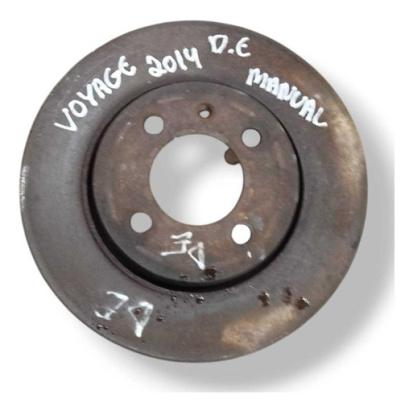 Disco Freio Dianteiro Esquerdo Vw Voyage 1.6 2014 Manual