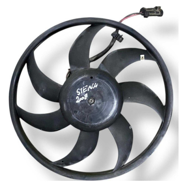 Ventoinha Radiador C/motor  Fiat Siena 1.4 2007 2008 2009