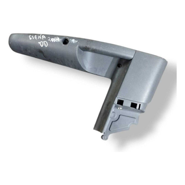 Puxador Interno Porta Dianteira Direita Fiat Siena 2014 Preto Dianteira