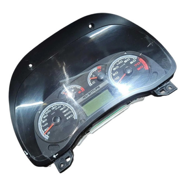 Painel Instrumentos C/detalhe Fiat Idea 1.8 2012 5550007502 Preto