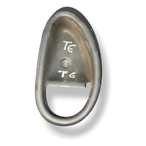 Moldura Maçaneta Traseira Esquerda Fiat Siena 2001 A 2003 Cinza-escuro Traseira