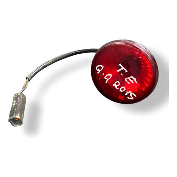 Lanterna Parachoque Traseiro Esquerdo Chery Qq 2015 3732aab Esquerdo/motorista Vermelho