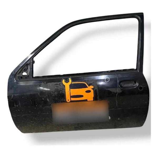 Porta Dianteira Esquerda Ford Courier 2011 2012 2013 Detalhe Dianteira Esquerda Preto