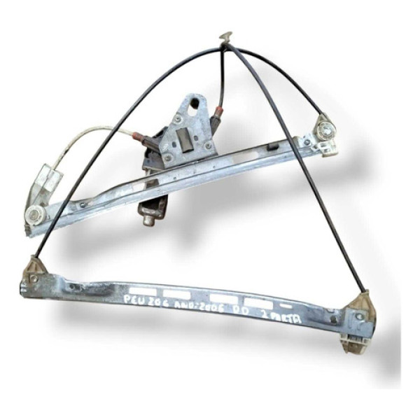 Maquina Vidro Eletrico Dianteiro Direito Peugeot 206 2006