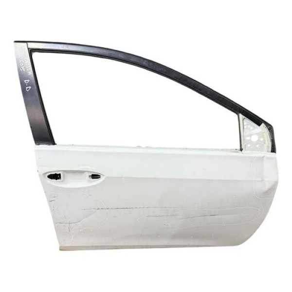 Porta Dianteira Direita Toyota Corolla 2015 2016 C/detalhe Dianteira Direita Prateado