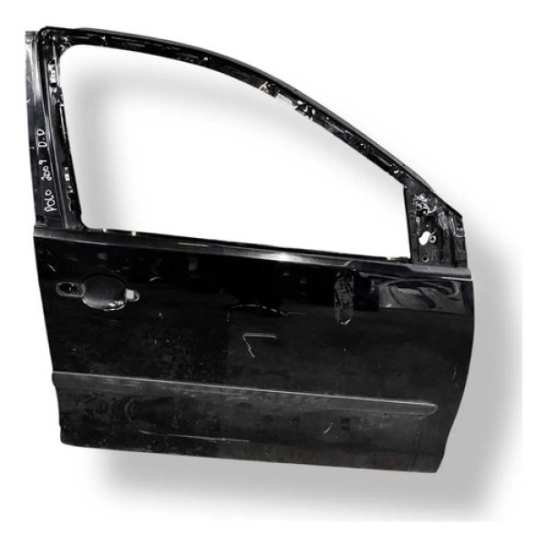 Porta Dianteira Direita Volkswagen Polo 2007 2008 2009 2010 Dianteira Direita Preto