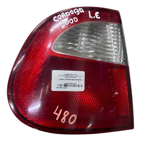 Lanterna Traseira Esquerda Seat Cordoba 2000 2001 6k5945095g Água Esquerdo/motorista