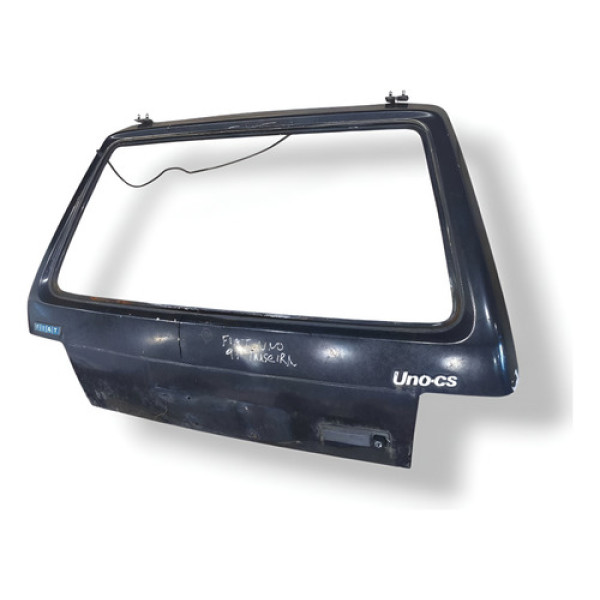 Tampa Traseira Porta Malas Sem Fechadura Fiat Uno 1991 1992 Preto