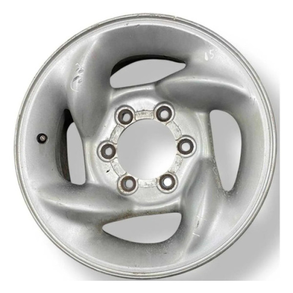Roda Aro 15 Com Detalhe Hyundai Galloper 1998 1999 Prateado