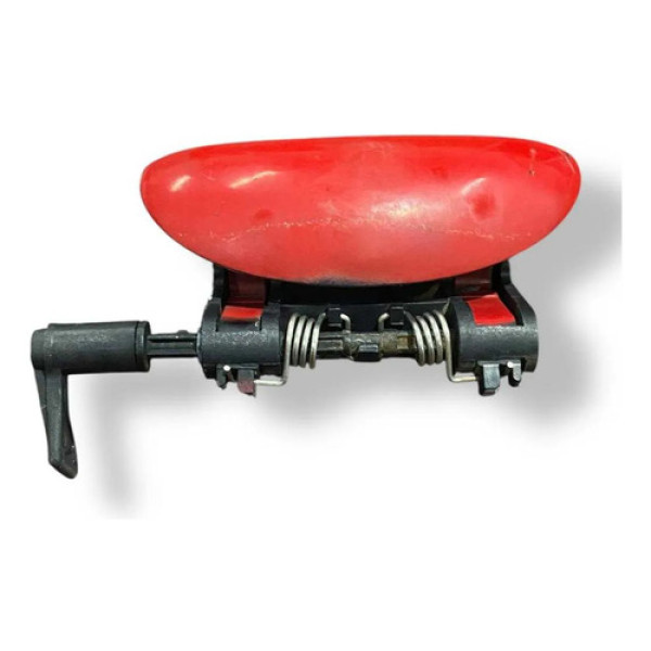 Maçaneta Externa Dianteira Esquerda Peugeot 207 11 15085wb0 Vermelho Dianteira