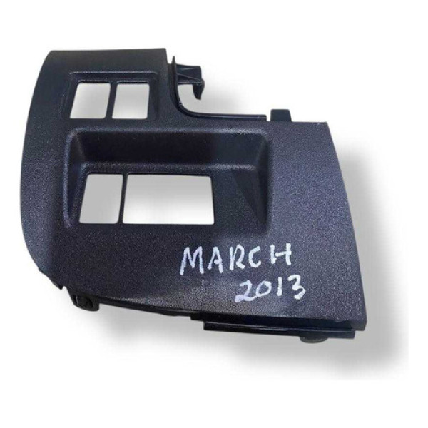 Moldura Botão Retrovisor Nissan March 1.6  2013 684851hk1a 