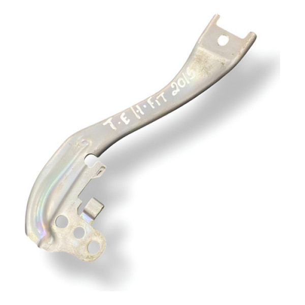 Suporte Maçaneta Externa Traseira Esquerda Honda Fit 2015 Prateado Traseira