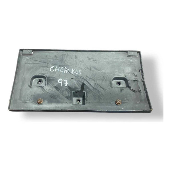 Suporte Placa Dianteira  Jeep Grand Cherokee 1997 55255992 Dourado