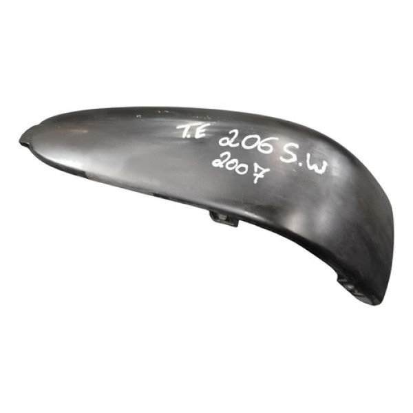 Moldura Parachoque Traseiro Esquerdo 206 Sw 2007 9641578580