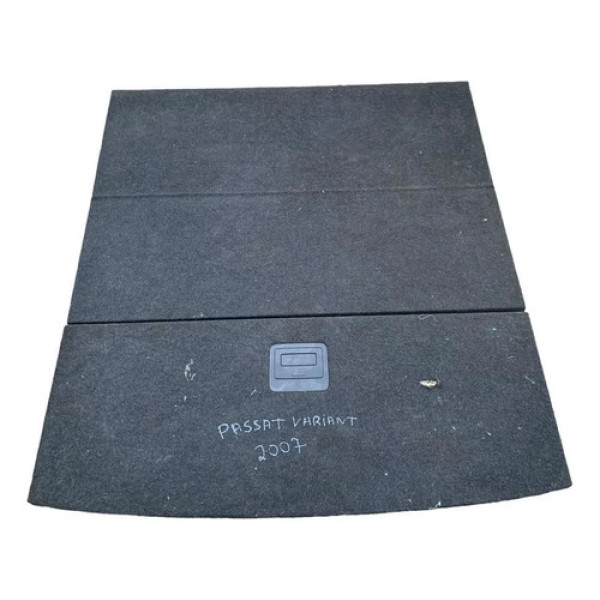 Tampão Estepe Porta Malas Volkswagen Passat Variant 2007 Cinza