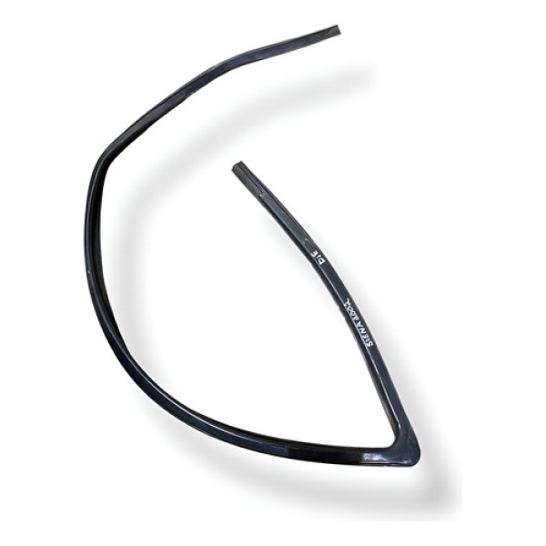Borracha Canaleta Dianteira Esquerda Fiat Siena 2002 2003 Preto