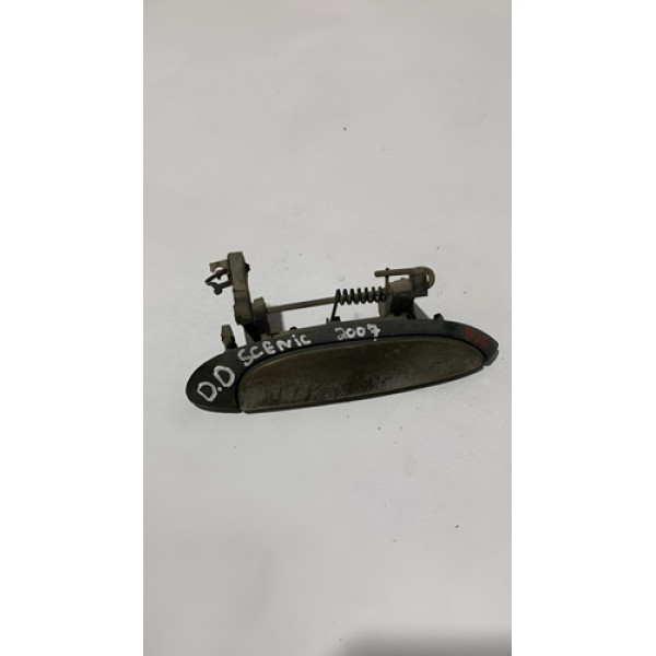  Maçaneta Dianteira Direita Renault Scenic 1.6 16v 2007 Dianteira