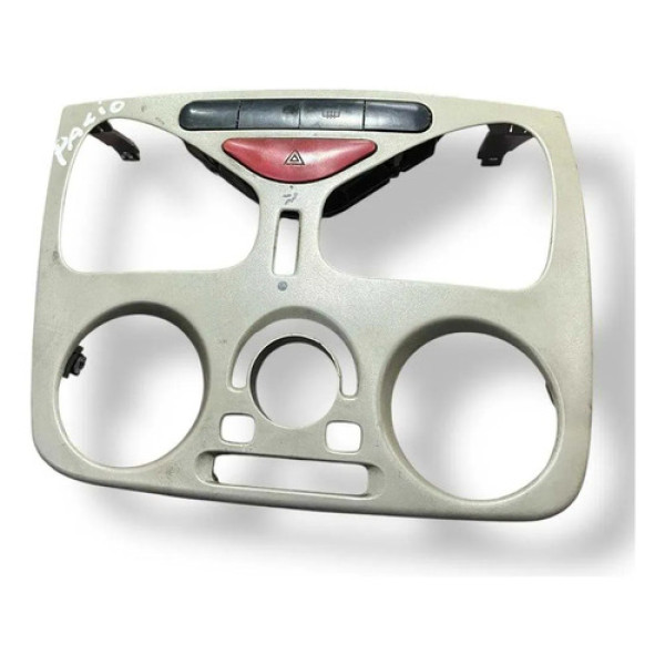 Moldura Central Painel Comando Ar Fiat Palio 2001 100156003