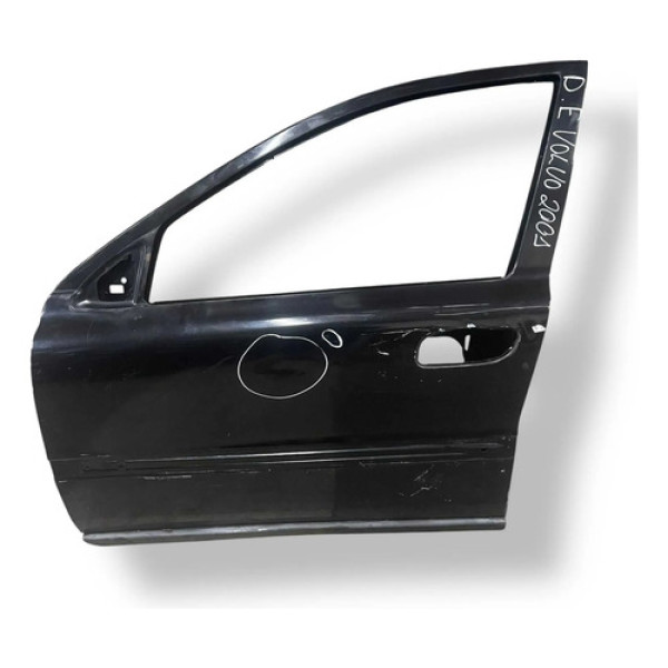 Porta Dianteira Esquerda Volvo S60 - 2001 2002 2003 Detalhe Dianteira Esquerda Preta