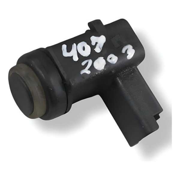 Sensor Estacionamento Traseiro 407 Sw 2006 2007 9650935277 Preto