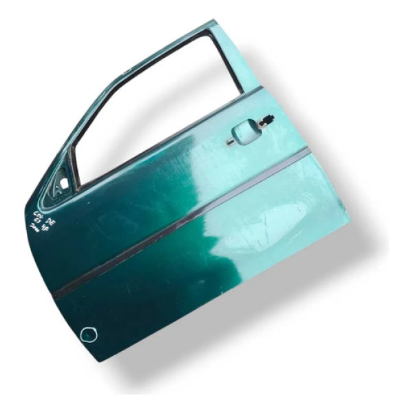 Porta Dianteira Esquerda Vw Gol G3 4p 1998 1999 2000 Detalhe Dianteira Esquerda Verde