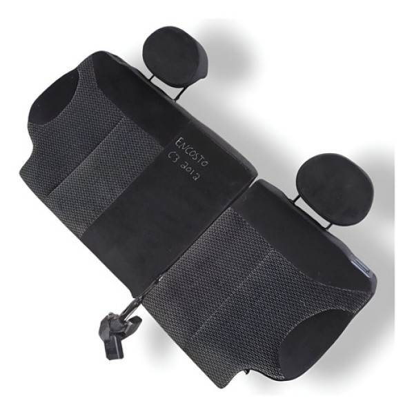 Encosto Banco Traseiro Citroën  C3 1.6 2008 2009 A 2012 Verde-escuro