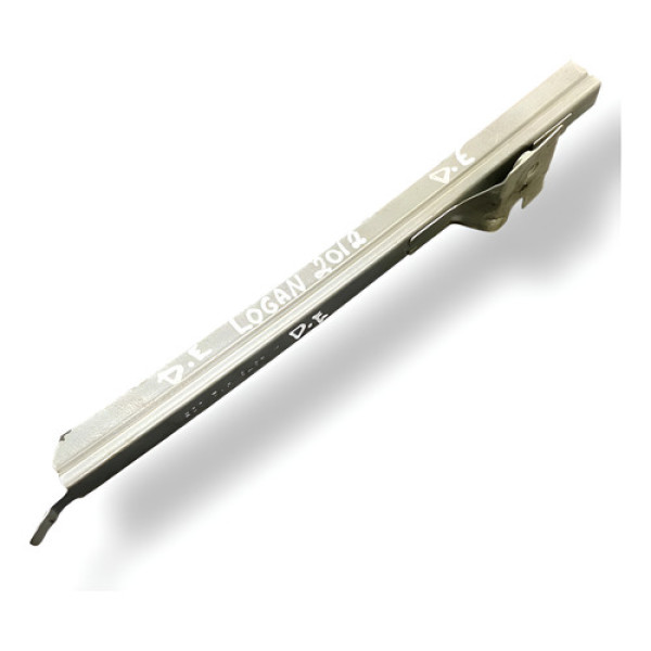 Guia Vidro Dianteiro Esquerdo Logan 2010 2011 212878h12005 Prateado