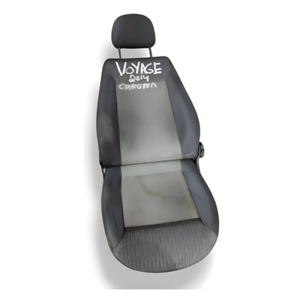Banco Dianteiro Direito Carona Vw Voyage G6 G7 2013 2014 Cinza