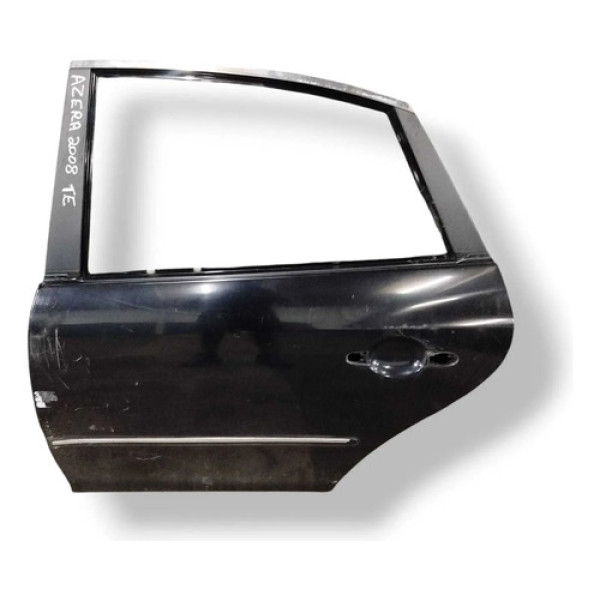 Porta Traseira Esquerda  Hyundai Azera 2008 2009 2010 2011 Traseira Esquerda Preto