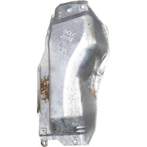 Defletor Calor Escapamento Vw Golf 2008 1j0803310