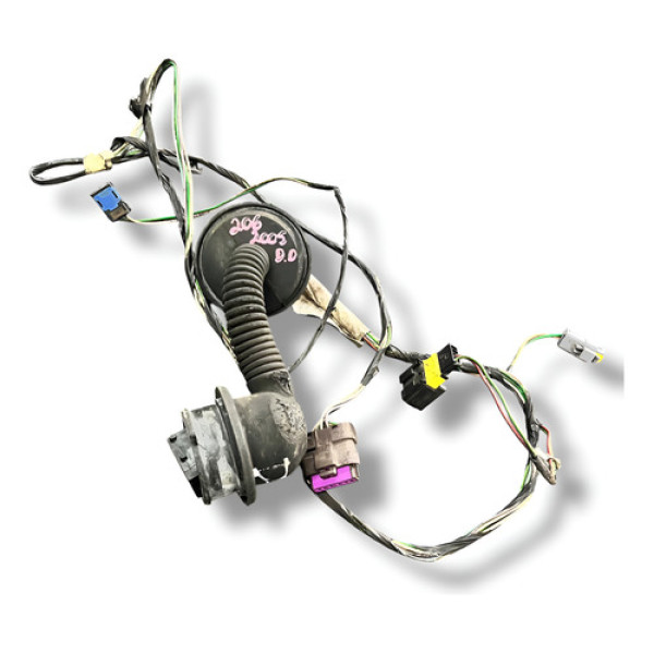 Chicote Porta Dianteira Direita Peugeot 206 2005 9647931380