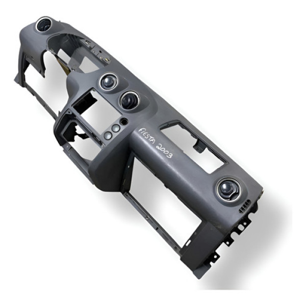 Painel Tabelier Ford Fiesta 2003 2004 2005  2565a04326 Preto