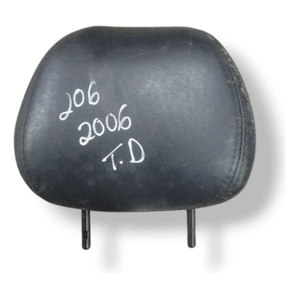 Encosto Apoio Cabeça Traseiro Direito Peugeot 206 2006 2007 Preto