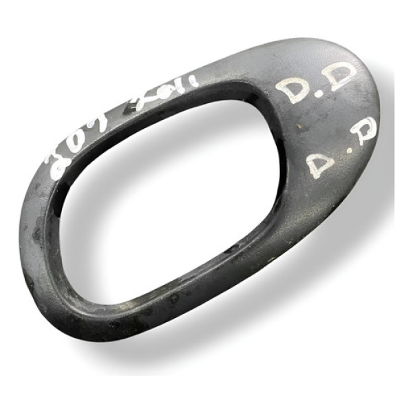 Moldura Maçaneta Interna Diant Direita 207 2011 962840497705 Preto Dianteira