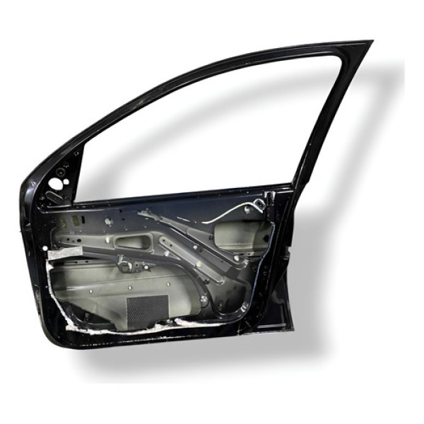 Porta Dianteira Direita Peugeot 207 Passion 2010 2011 2012 Preto Dianteira Dianteira