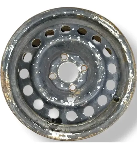 Roda Ferro Aro 14 Peugeot 206 Sw 207 Passion Preto